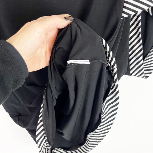 Vintage Joseph Ribkoff Mod Mini Dress Black - Picture 10 of 10